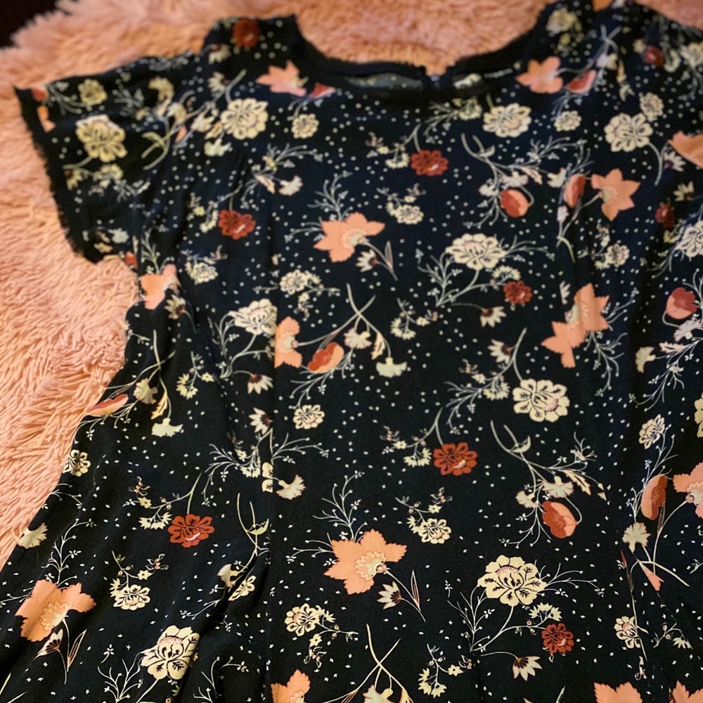 Torrid Floral Skater Dress